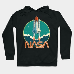 nasa retro Hoodie